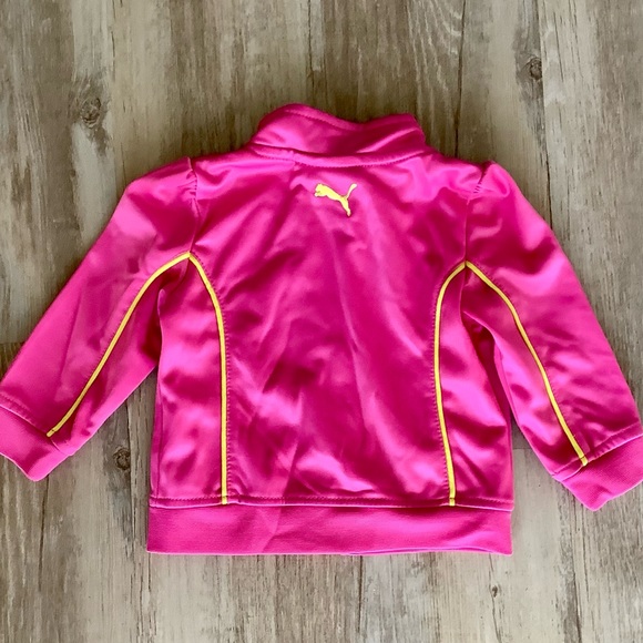 Puma Infant Jacket 6-9 Months Hot Pink - Picture 2 of 6